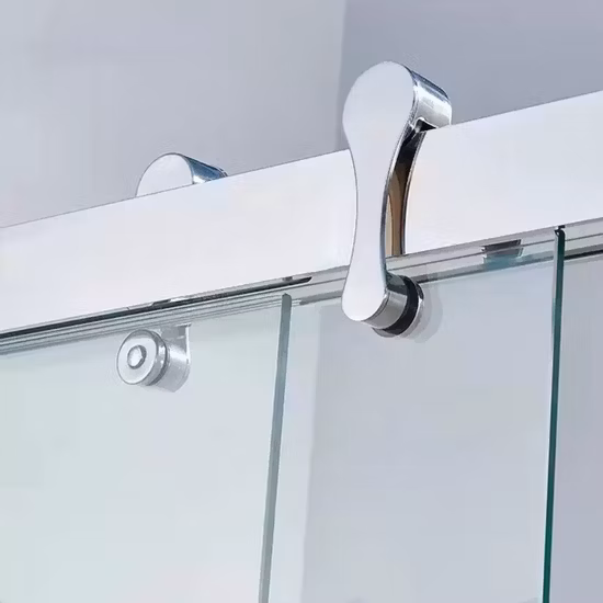 Горячая Распродажа, китайская фабрика, индивидуальная душевая фурнитура, система раздвижных дверей заподлицо со стеклом, комплект роликов для тяжелых условий эксплуатации