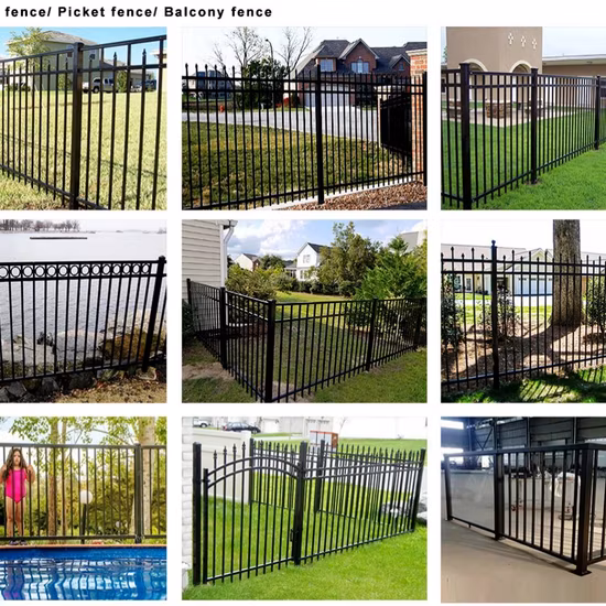Оцинкованная сталь/алюминий/железо/охранный забор/гардон/фабрика/двор/дом/дверь/граничная панельный забор